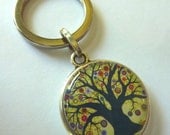 Teacher appreciation, teacher gift - Teachers plant seeds -  Double sided keyring / keychain