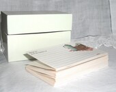 Vintage Recipe Box with Vintage Recipe Cards