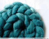 Alpaca, Silk, Merino Roving (Top) Hand Dyed (AAMS631)