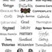 Large 10" Monogram Vinyl Wall Art Decal
