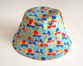 Boys Medium Bucket Hat - Elephant