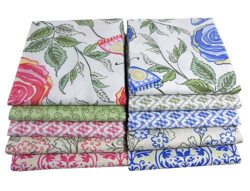 ROO (Kangaroo) Fat Quarter Bundle - Wendy Slotboom - In The Beginning Fabrics - 10 FQ pieces