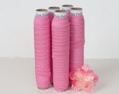 Pink Flamingo Fold Over Elastic for Baby Headbands - 5 Yards of 5/8 inch FOE