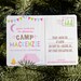 Glam Camping Postcard Style Invitation - Printable Invitation by 505 Design Paperie