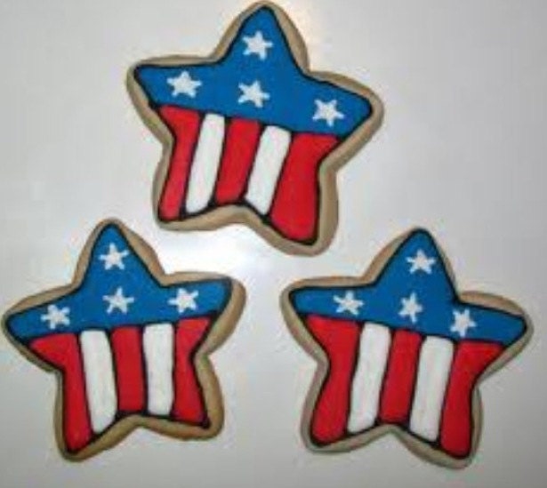 1 DZ Fourth of July Cookies