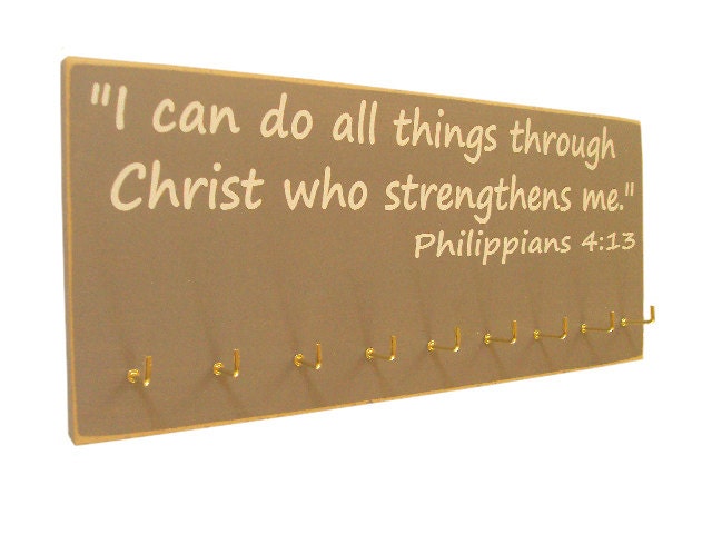 inspirational sports quotes / Running Medals display Rack