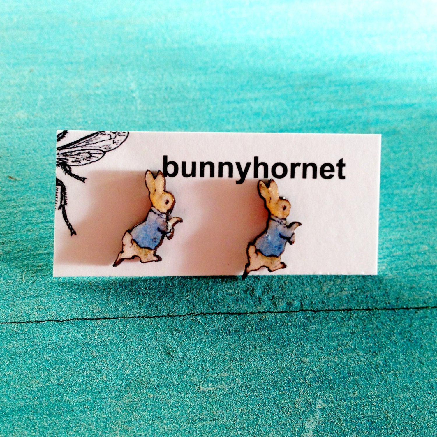 Beatrix Potter - Run Peter Stud Earrings