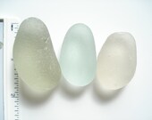 Sea Glass collectable pieces, Large ovals/beans - P017 - from Seaham, UK