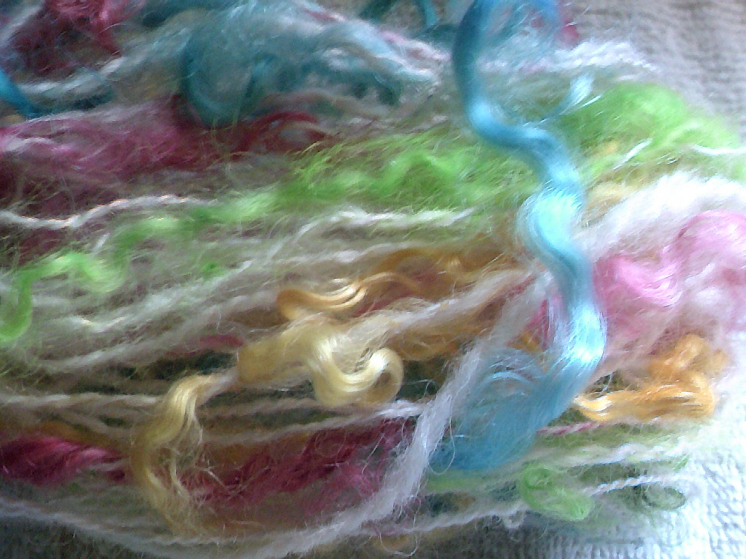 Confetti art yarn - Alpaca/Mohair