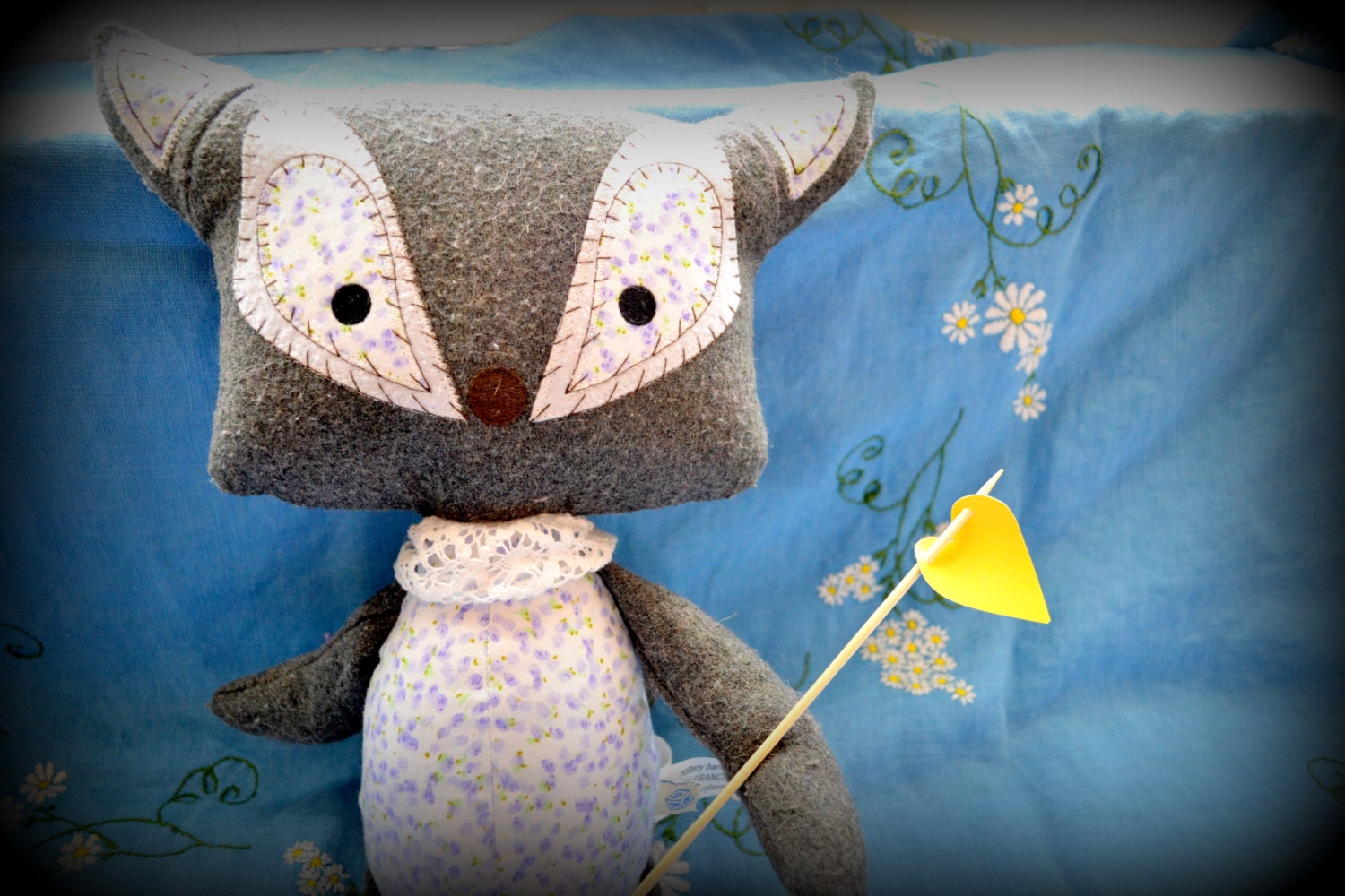 heart flags for animal parades table decor bouquets cake picks and whatever else you can think up