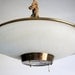 Mid Century Atomic Saucer Light Fixture
