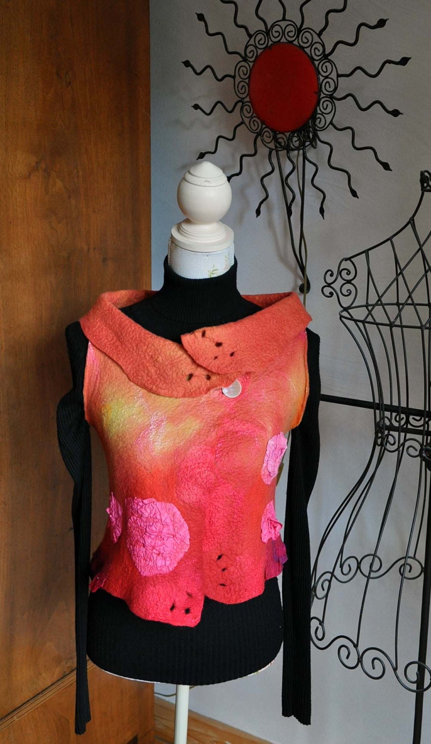 wonderful felted vest
