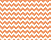 Riley Blake Orange Small Chevron - Fat Quarter
