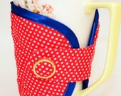 Eco-Friendly Reusable Coffee Cozy/Cup cover/Cup Cozy/Cup Sleeve/Cup Wrap/Cup Warmer/Hot Chocolate Cozy Sleeve