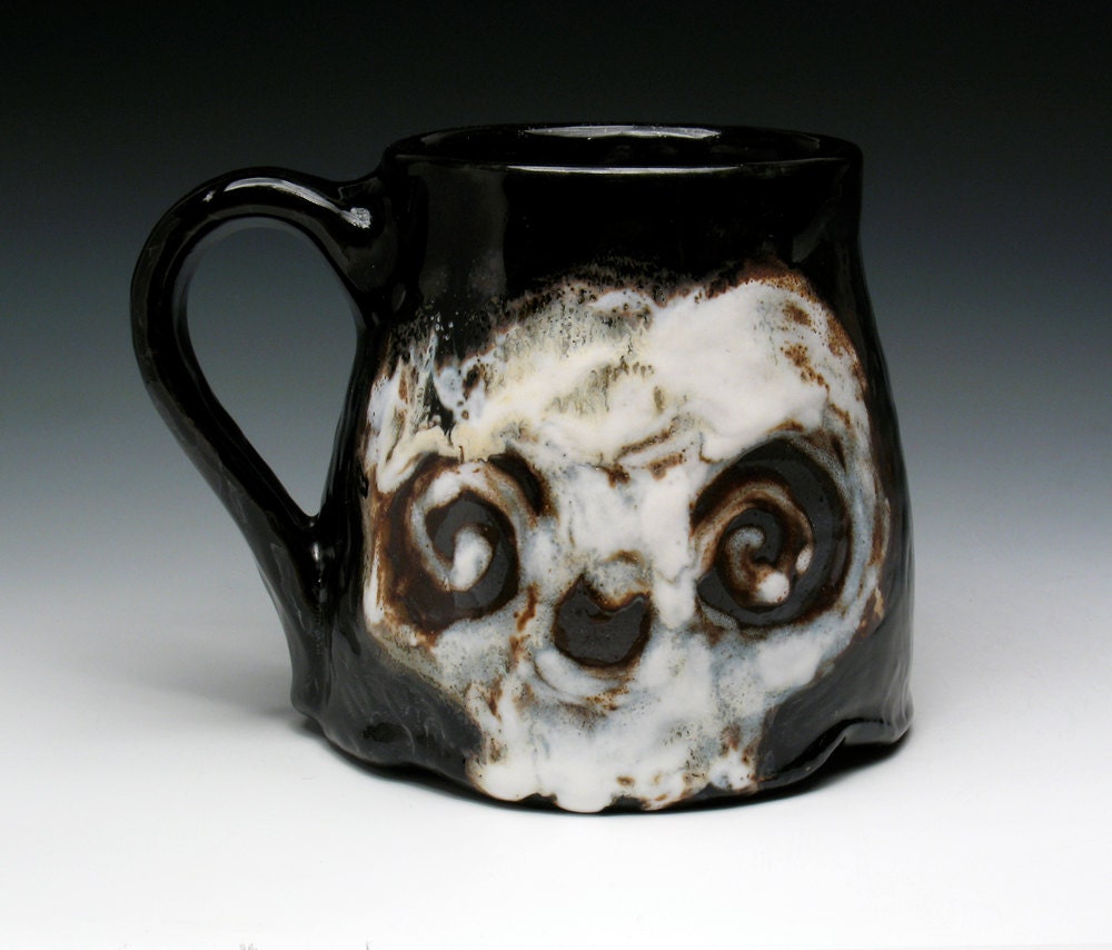 Large Skull Coffee Mug Pint Mug