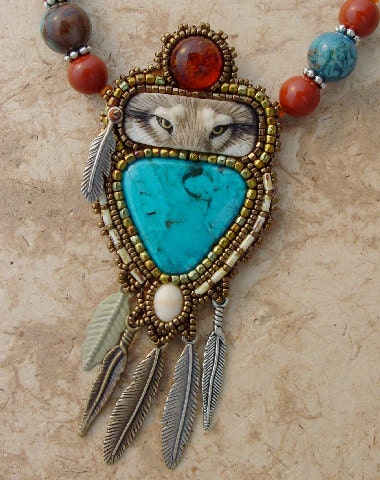 Wolf Eyes Necklace