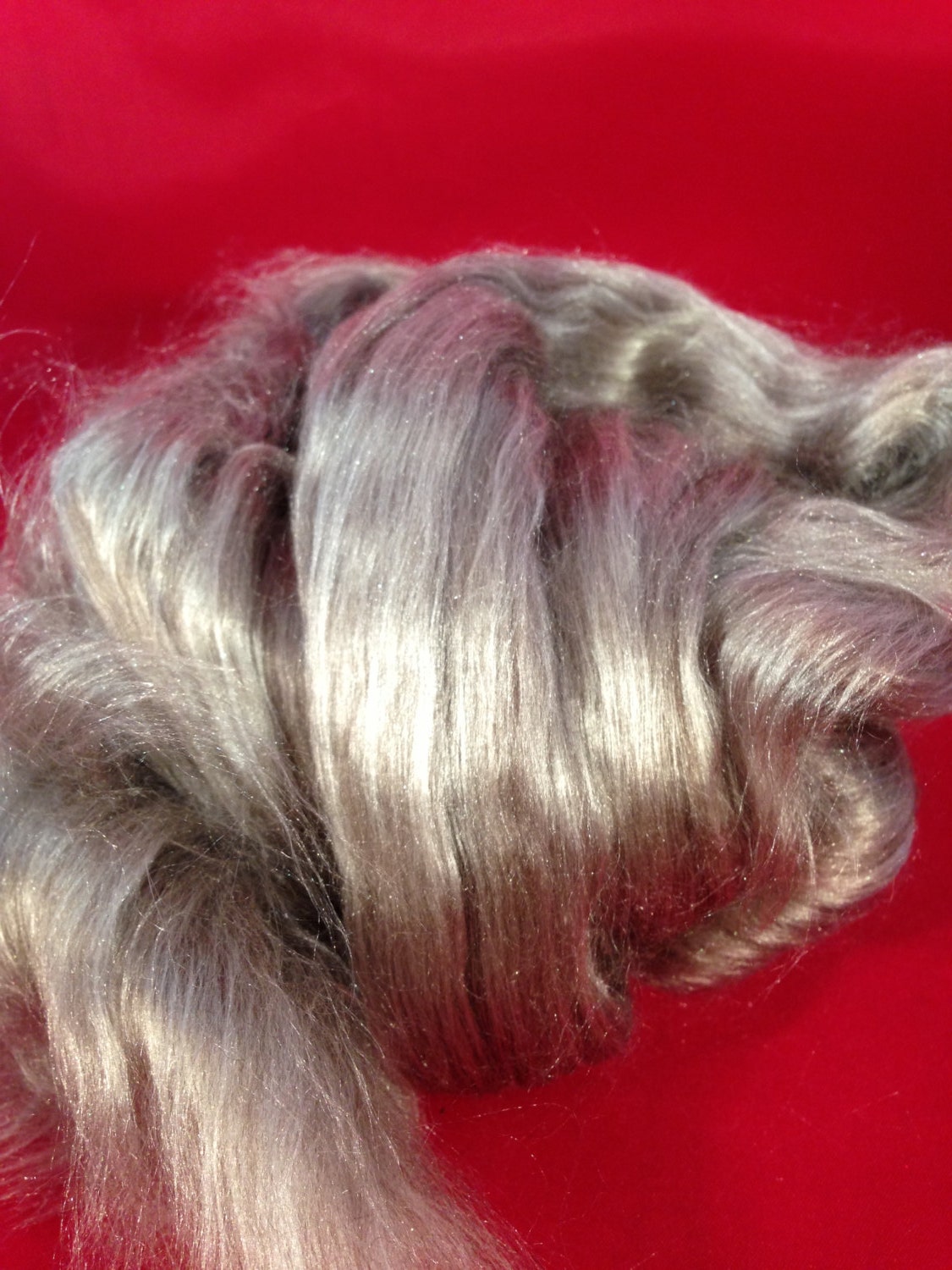 Yak Silk Top 2oz Spinning Fiber Luxury Fiber from Colorado