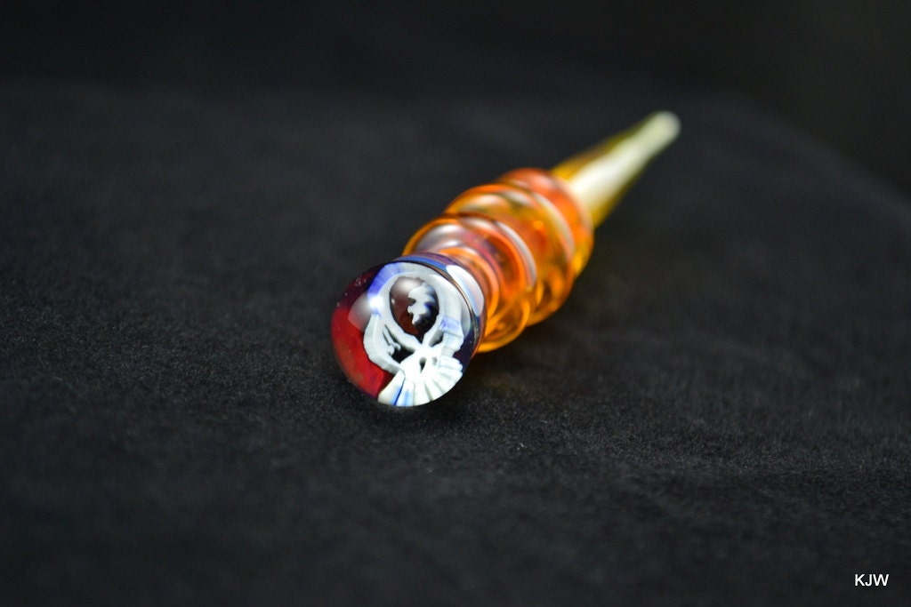 Yellow Steal you Face Milli dabber