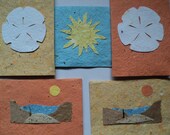 Recycled & Plantable Beach Card Gift Set