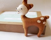 Make Your Own Cute Deer Softie Felt Toy Sewing Kit
