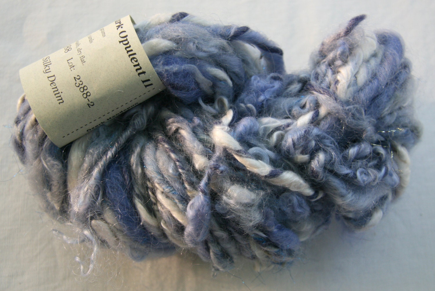 Ozark Handspun Yarn - Silky Denim