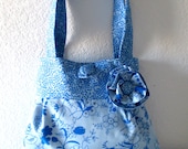 Sweet Blues, OOAK Handbag