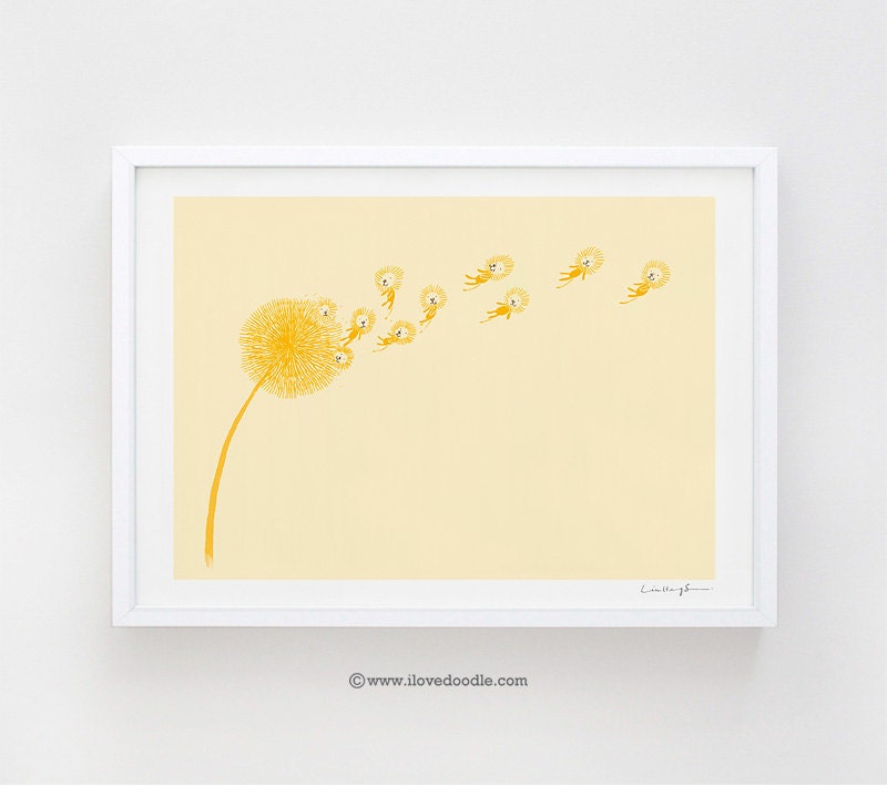 Dande(lions) - Art Print
