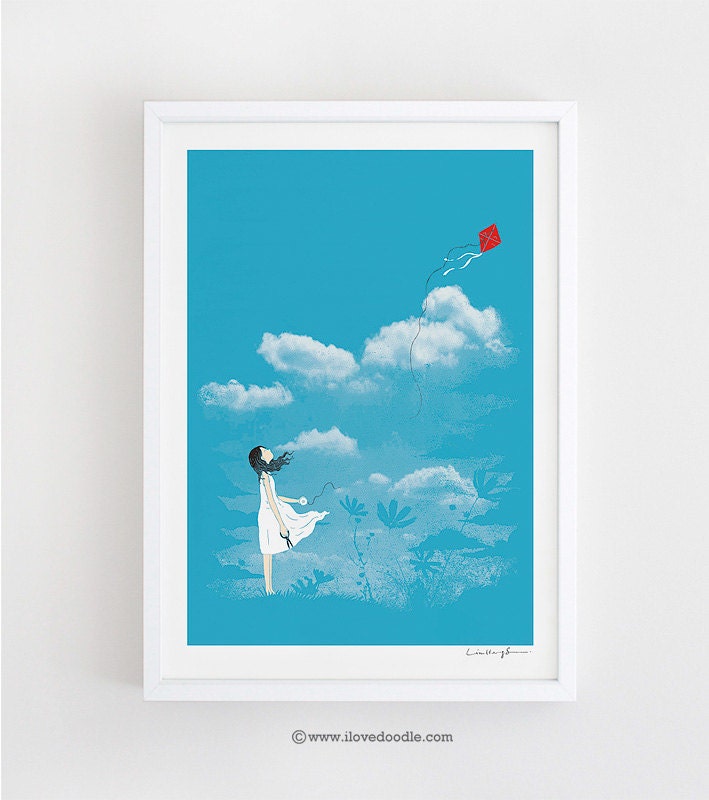 Let Go - A4 Print