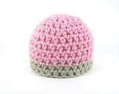 Baby Crochet Hat Baby Boy Girl Hat Baby Boy Girl Beanie Chunky Cotton Custom Order