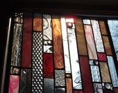 Pretty in Pink  stained glass windows    4 different windows available...buy one or buy all