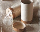 Kraft Paper Tube - Wedding Favor Packaging - Weddings - Gift Wrapping Wrap - Natural Neutral Cardboard - Supplies DIY Supply Package