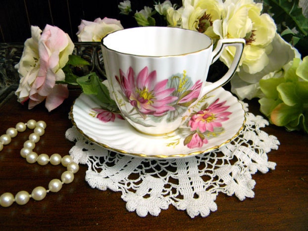 Regency Bone China Teacup Tea Cup and Saucer 9237