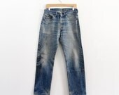 Vintage Levis Jeans / 1980s Levis 501 Denim / Waist 32