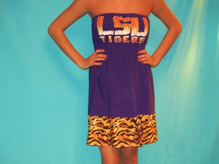 LSU Tigers Game Day Dress - Football Apparel