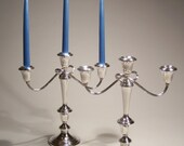 Gorham Sterling Silver Candelabras - Pair