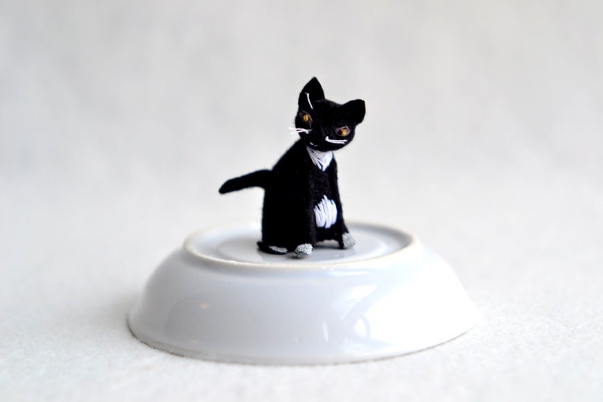 custom pet portrait - 3d felt miniature plush portrait of your pet