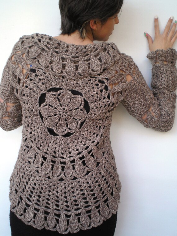 woolen shrug design