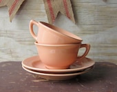 Vintage Santa Anita Ware Cup and Saucer Set of Two