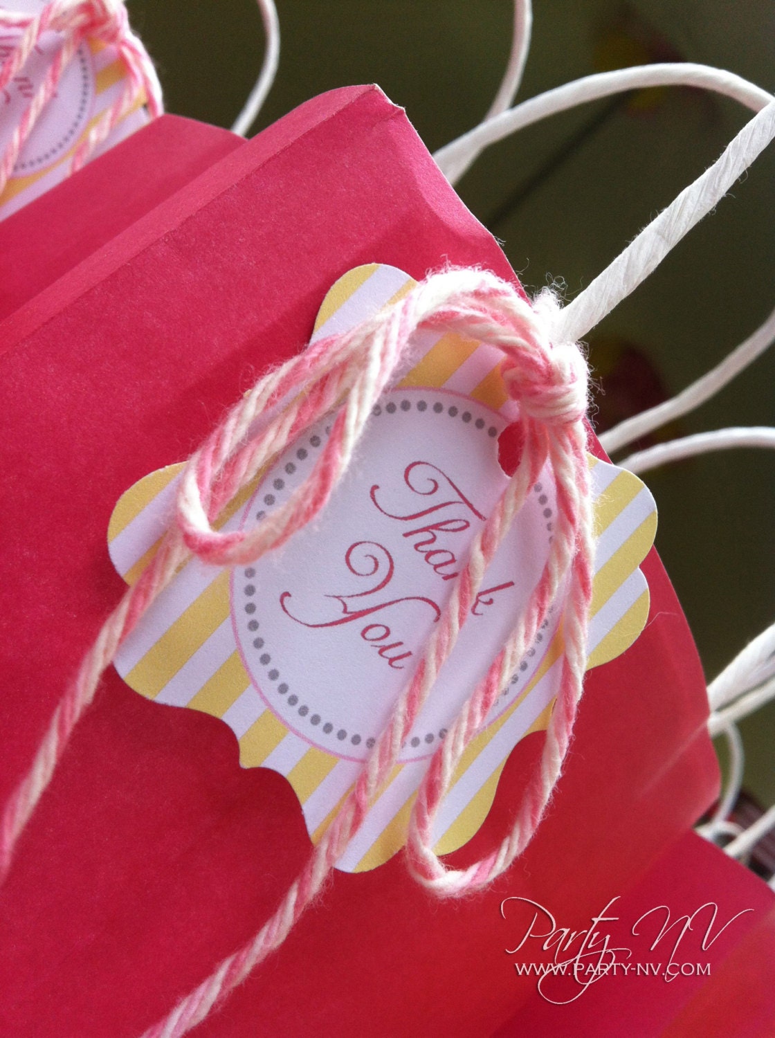 PRINTABLE (2" FAVOR TAGS) - "Old Time" Carnival Collection- Vintage Design