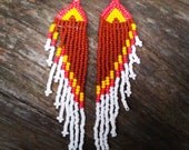Southwestern beaded earrings
