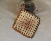 1 Pcs Handmade Crochet  Doubledeck Potholders Kitchen Accesories...COTTON...