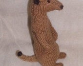 Meerkat handknitted meerkat toy compare