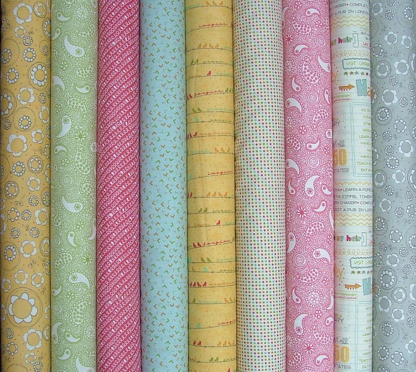Fat Quarter Bundle of Noteworthy by Sweetwater for Moda