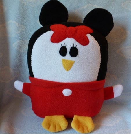 Plush Minnie Penguin Pillow Pal PLACE YOUR ORDER