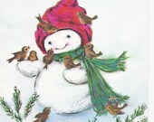 C341 Vintage Christmas Greeting Card by Fravessi Lamont, Inc.