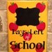 School Teacher Chalkboard Countdown Calendar READY TO SHIP