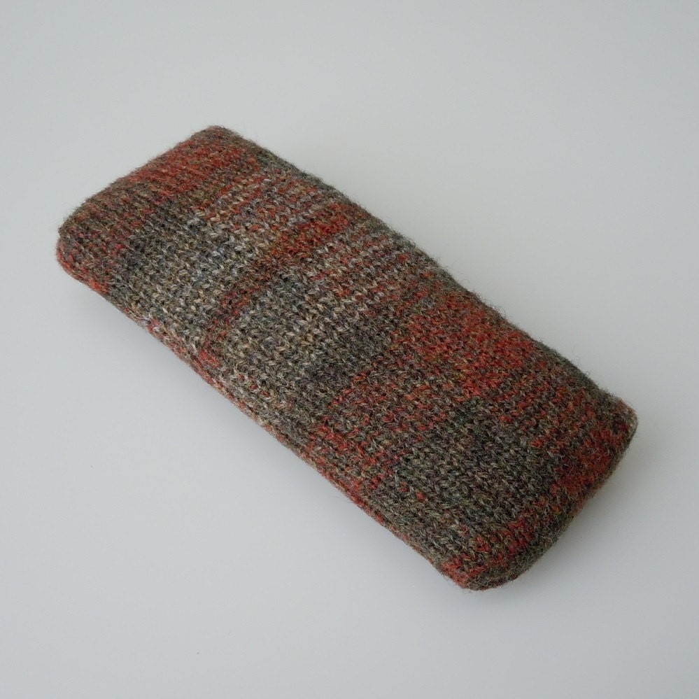 Catnip Kicky Stick Felted Plaid Wool Cat Toy