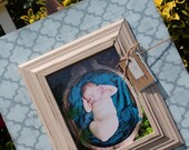 8x10 Distressed Picture Frame, Tradewind / Meditate / Mesa Tumbleweed