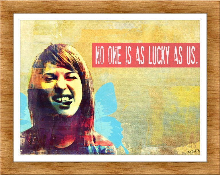 ORANGE RIOT (Hayley Williams of Paramore) 8x10" Digital Illustration High Gloss Print by MOPS