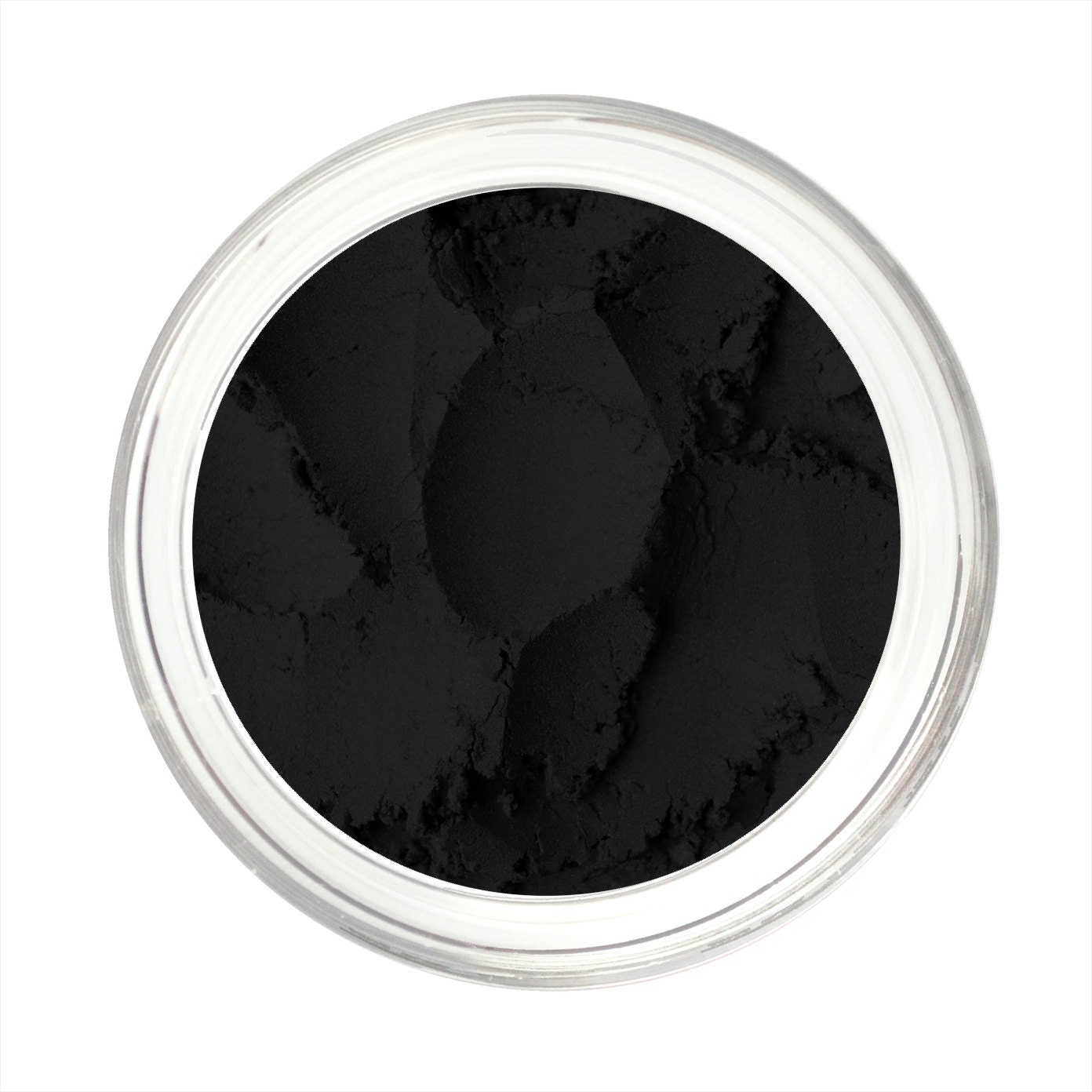 CHARCOAL - Mineral Eyeshadow Mineral Makeup - Pure & Natural Mineral Eye Color Pigment - Noella Beauty Works